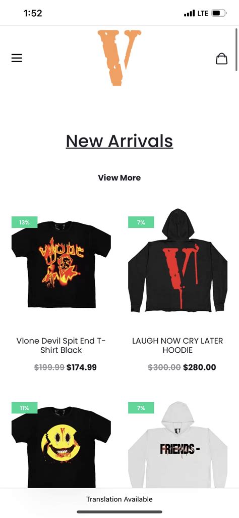 vlone real website